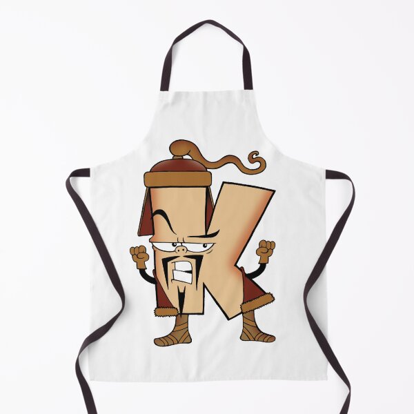 Item preview, Letter K Genghis Khan designed and sold by alphatoons.