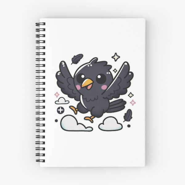 Item preview, Cheerful Crow Soaring High designed and sold by PieChocolate.