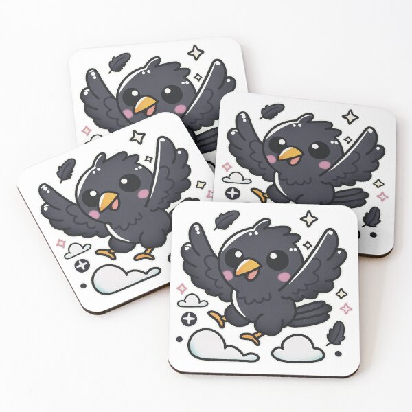 Item preview, Cheerful Crow Soaring High designed and sold by PieChocolate.