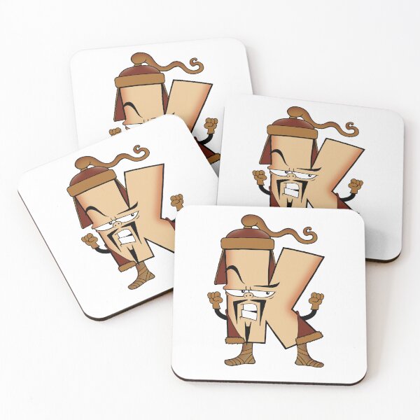 Item preview, Letter K Genghis Khan designed and sold by alphatoons.