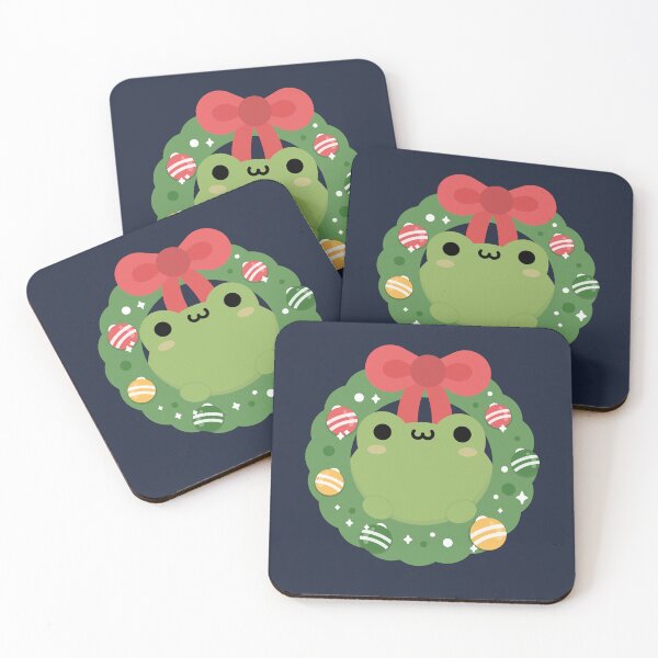 Item preview, Frog Christmas Wreath designed and sold by theladyernestember.
