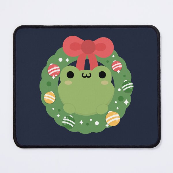 Item preview, Frog Christmas Wreath designed and sold by theladyernestember.