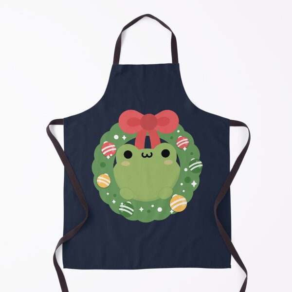 Item preview, Frog Christmas Wreath designed and sold by theladyernestember.