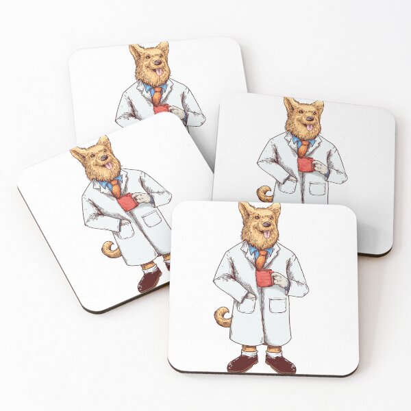 Item preview, Dogtor Doge Cute Doctor Meme Illustration designed and sold by otharus-stei.