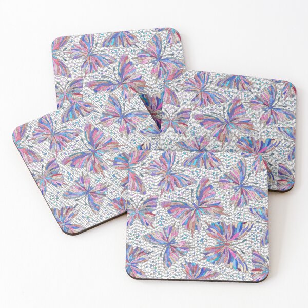 Item preview, Butterfly Mosaic Pattern designed and sold by k9printart.
