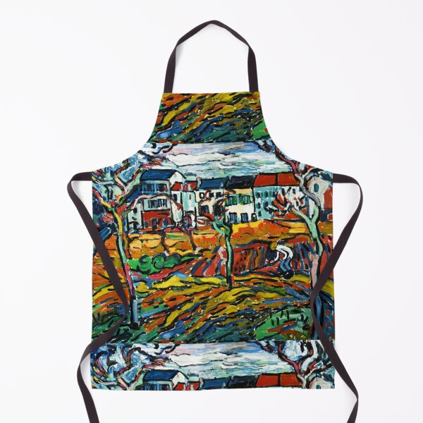 Item preview, Houses at Chatou by Maurice de Valminck (fauvist art - Digitally enhanced by WatermarkNZ Press- lighter version.) designed and sold by CristalleLisa.