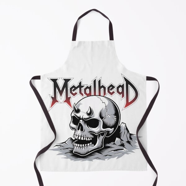 Item preview, METALHEAD Skull with Horns designed and sold by BugiDesignArt.