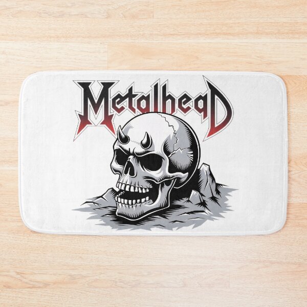 Item preview, METALHEAD Skull with Horns designed and sold by BugiDesignArt.