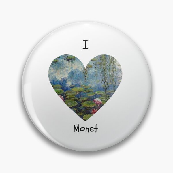 Item preview, I Love Monet designed and sold by Oph3liastickers.