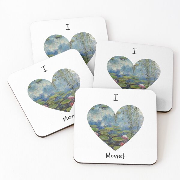 Item preview, I Love Monet designed and sold by Oph3liastickers.