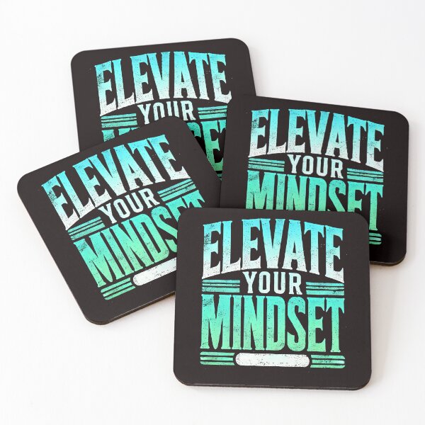 Item preview, Motivational Quote, Elevate Your Mindset designed and sold by Logiamerch.