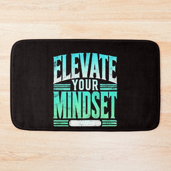 Item preview, Motivational Quote, Elevate Your Mindset designed and sold by Logiamerch.