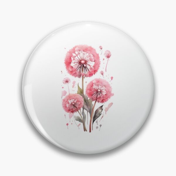 Item preview, Pink Dandelion (Taraxacum) designed and sold by HOMETOWN86.