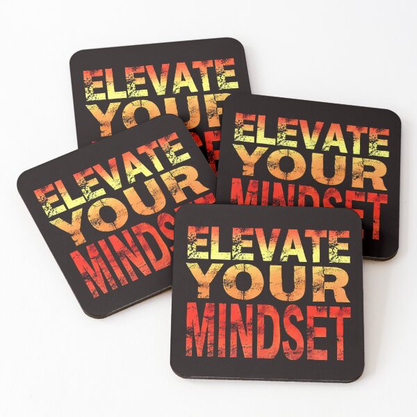 Item preview, Motivational Quote, Elevate Your Mindset designed and sold by Logiamerch.
