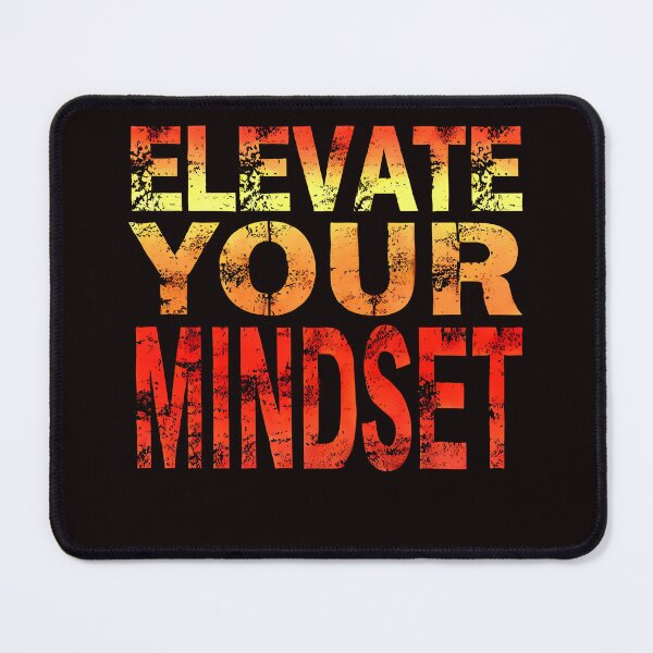 Item preview, Motivational Quote, Elevate Your Mindset designed and sold by Logiamerch.