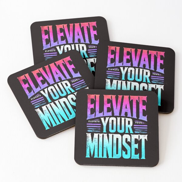 Item preview, Motivational Quote, Elevate Your Mindset designed and sold by Logiamerch.