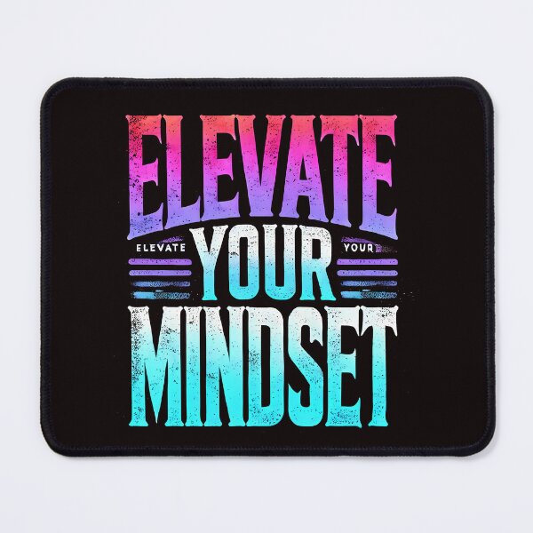Item preview, Motivational Quote, Elevate Your Mindset designed and sold by Logiamerch.