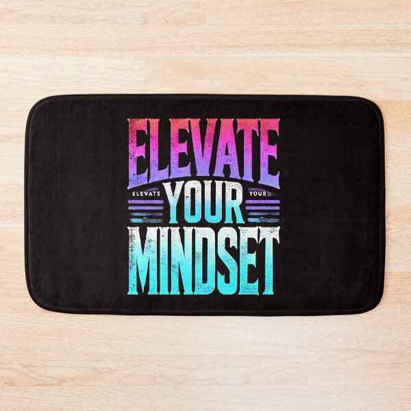 Item preview, Motivational Quote, Elevate Your Mindset designed and sold by Logiamerch.