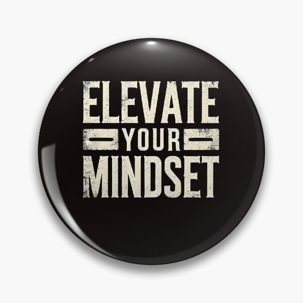 Item preview, Motivational Quote, Elevate Your Mindset designed and sold by Logiamerch.