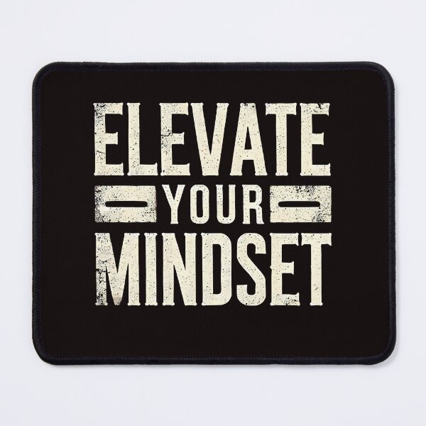 Item preview, Motivational Quote, Elevate Your Mindset designed and sold by Logiamerch.
