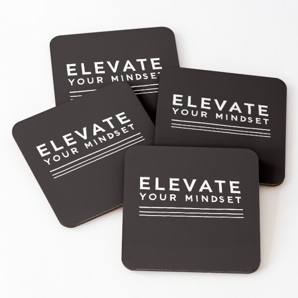 Item preview, Motivational Quote, Elevate Your Mindset designed and sold by Logiamerch.