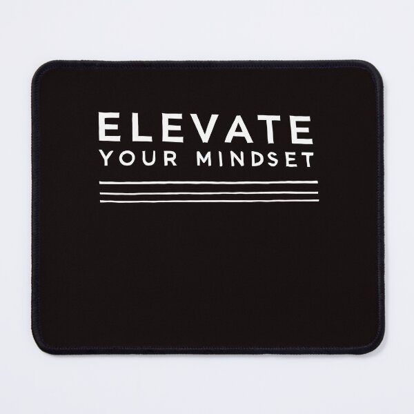 Item preview, Motivational Quote, Elevate Your Mindset designed and sold by Logiamerch.