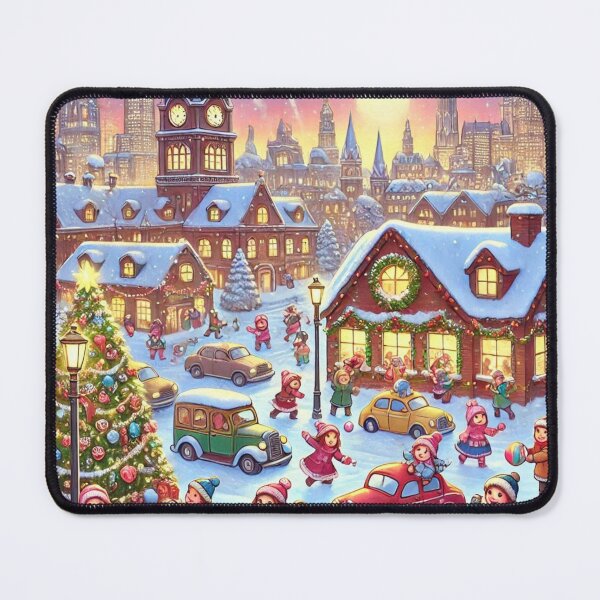 Item preview, Magical Christmas Eve Winter Wonderland - Holiday Background designed and sold by choder61.