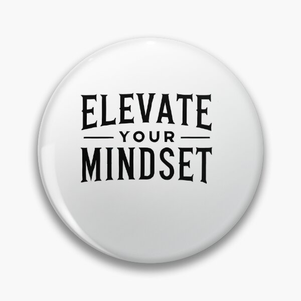 Item preview, Motivational Quote, Elevate Your Mindset designed and sold by Logiamerch.