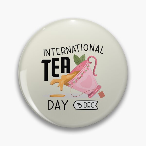 Item preview, 15 December Tea International Day - Wacky Holidays designed and sold by ChemicalXShop.