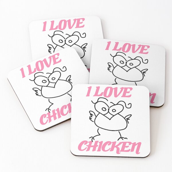 Item preview, Rosa i love chicken creative chicken designed and sold by vibeno1.