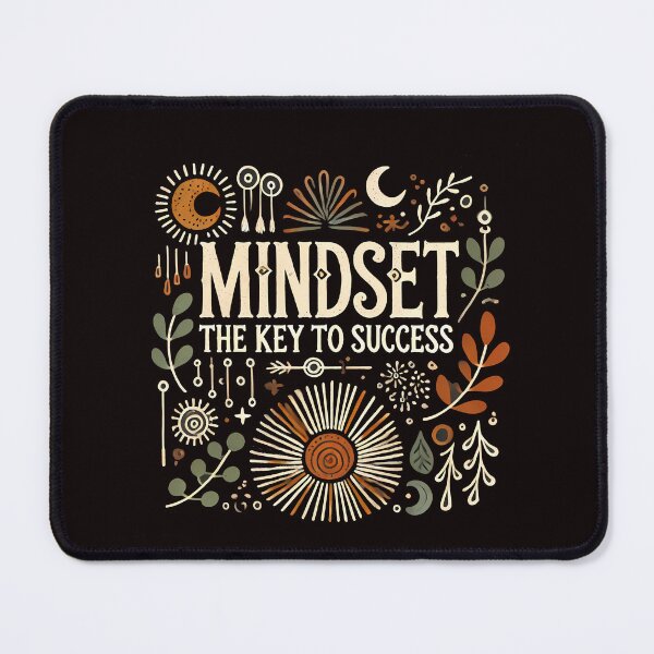 Item preview, Motivational Quote, Mindset is the Key to Success  designed and sold by Logiamerch.