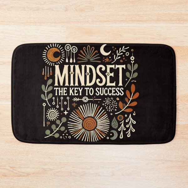 Item preview, Motivational Quote, Mindset is the Key to Success  designed and sold by Logiamerch.