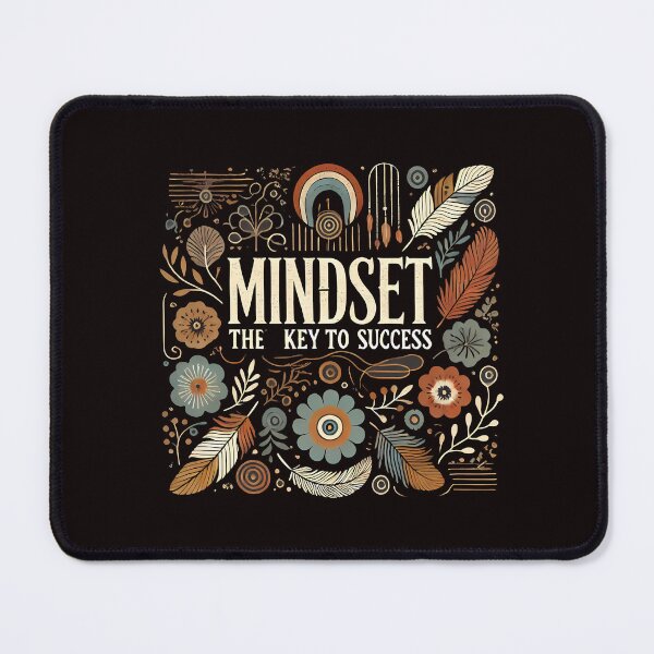 Item preview, Motivational Quote, Mindset is the Key to Success  designed and sold by Logiamerch.