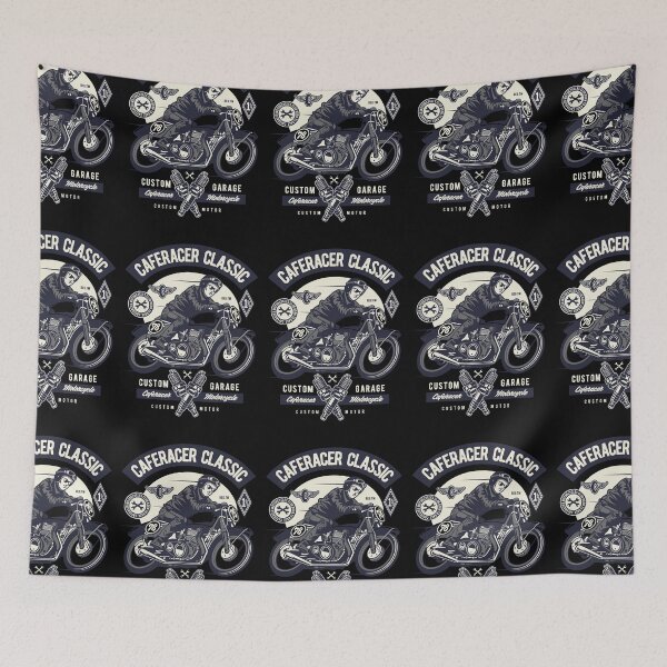 Item preview, caferacer club designed and sold by ManikRaja.