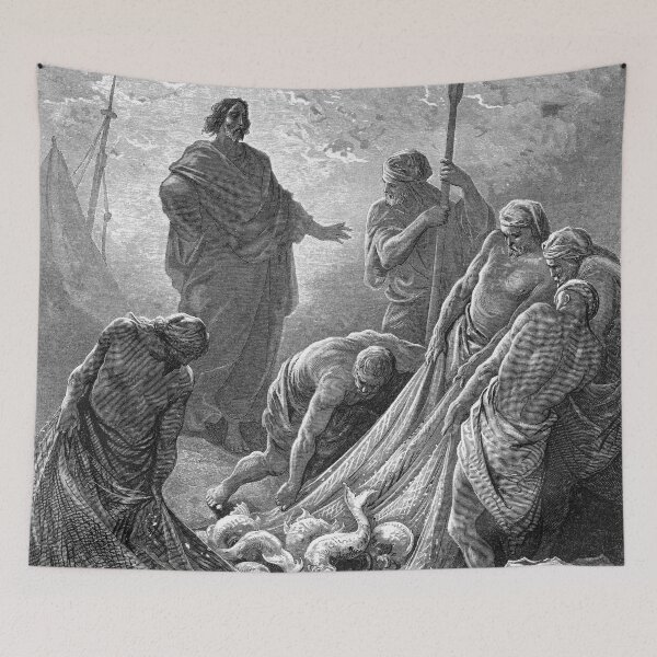 Item preview, The Miraculous Catch of Fish designed and sold by portokalis.