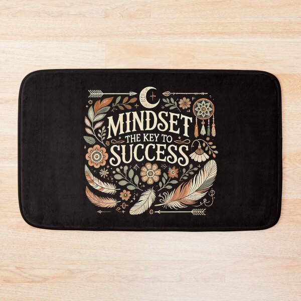Item preview, Motivational Quote, Mindset is the Key to Success  designed and sold by Logiamerch.