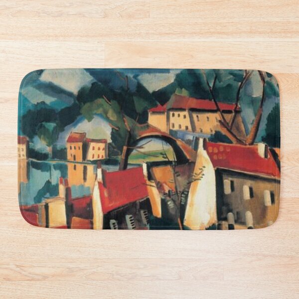 Item preview, Village on the River Maurice de Vlaminck designed and sold by CristalleLisa.