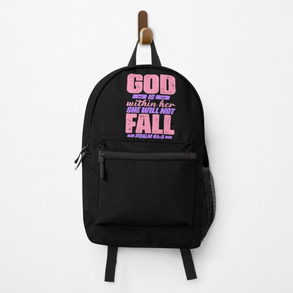 Item preview, Psalm 46:5 God Is Within Her She Will Not Fall designed and sold by plushism.