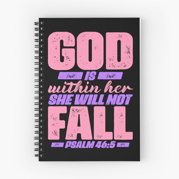 Item preview, Psalm 46:5 God Is Within Her She Will Not Fall designed and sold by plushism.