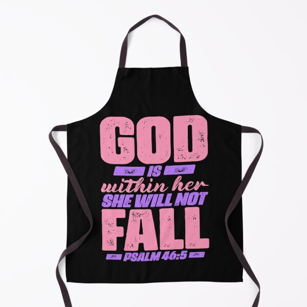 Item preview, Psalm 46:5 God Is Within Her She Will Not Fall designed and sold by plushism.
