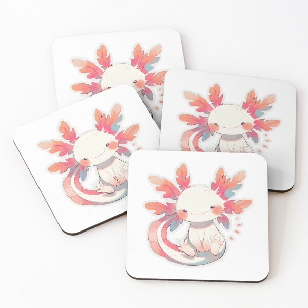 Item preview, Cute happy axolotl designed and sold by SMARTKIT  DESIGNAGENCY.