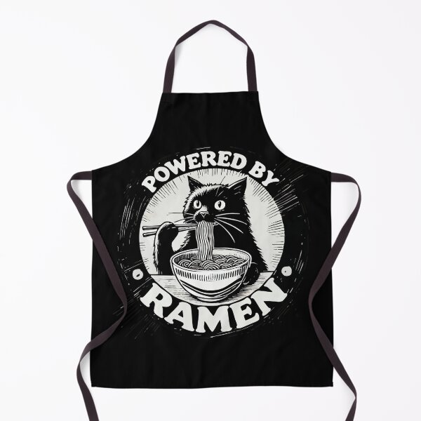 Artikelvorschau, Angetrieben von Ramen Black Cat Japanisch Vintage entworfen und verkauft von TomFrontierArt.