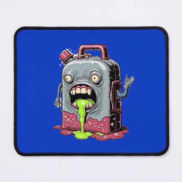 Item preview, Quirky Vomiting Gas Can Monster designed and sold by Artistic Vista.