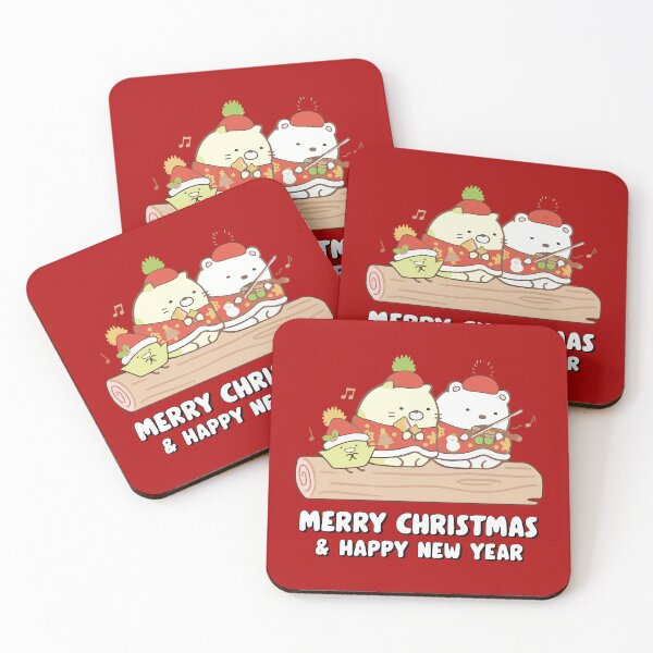 Item preview, Sumikko Gurashi Merry Christmas and Happy New Year - sumikkoguirashi  Cute Holiday Design designed and sold by FEBRICAST.
