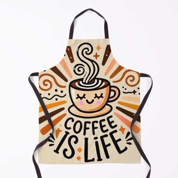 Item preview, Coffee Is Life: Cute Latte-Inspired Art for Coffee Lovers designed and sold by ChrisButler.