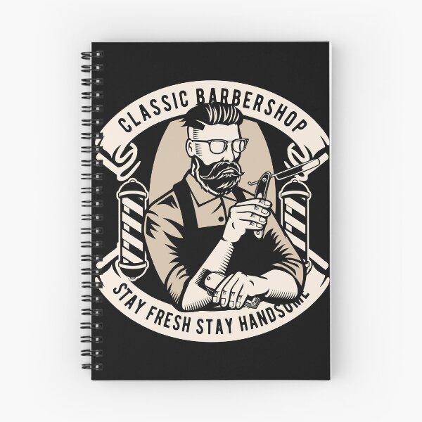 Item preview, classic barbershop designed and sold by ManikRaja.