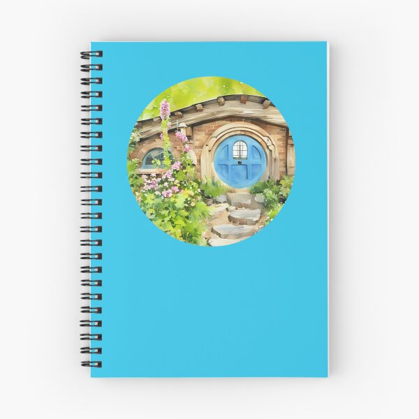 Artikelvorschau, Hobbit-Loch Blaue Tür entworfen und verkauft von AmanitaCrafts.