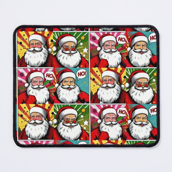 Item preview, Christmas Vintage Pop Art funny Santa Claus Pattern, Christmas Santa Claus Pattern,Santa Claus ,Christmas Pop Art,Christmas Funny Pattern designed and sold by Expressions-Sel.
