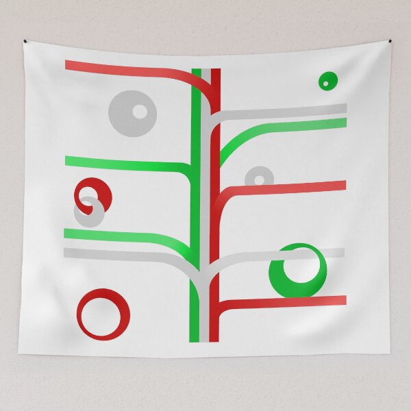 Item preview, Stripes and circles - Italian flag colours designed and sold by GetItGiftIt.