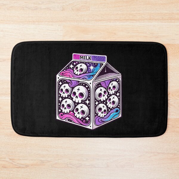 Item preview, Whimsical Galaxy Milk Box of Skulls - Cosmic Quirk designed and sold by Kawaii-n-Spice.